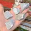 Aventurin albastru brut 40x30mm