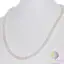 Colier cuart roz sfere fatetate 6mm