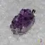 Pandantiv ametist druzy baza argintie 35-40mm