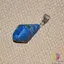 Pandantiv lapis lazuli cu varf neregulat