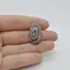 Cabochon Agat botswana  28x15x7mm C67