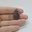 Cabochon Agat Botswana Portocaliu 28x17x6mm C19