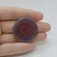 Cabochon Agat Botswana Portocaliu 34x34x5mm C23