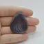 Cabochon Agat Botswana Portocaliu 39x31x6mm C43