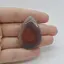 Cabochon Agat Botswana Portocaliu 40x28x5mm C12