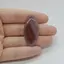 Cabochon Agat Botswana Portocaliu 41x19x5mm C126