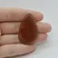 Cabochon Agat Botswana Portocaliu 42x26x6mm C74