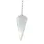 Pendul radiestezie din selenit, 4cm