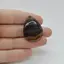 Cabochon Agat Negru Dantelat 34x26x5mm C68