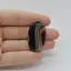 Cabochon Agat Negru Dantelat 36x21x6mm C62