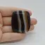 Cabochon Agat Negru Dantelat 43x37x7mm C76