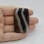 Cabochon Agat Negru Dantelat 48x30x7mm C47