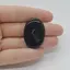 Cabochon Agat Negru Druzy 33x23x6mm C69