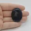 Cabochon Agat Negru Druzy 36x28x6mm C24
