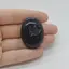 Cabochon Agat Negru Druzy 37x27x8mm C37