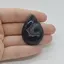Cabochon Agat Negru Druzy 40x28x7mm C42