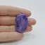 Cabochon Charoit 35x24x6mm C33