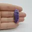 Cabochon Charoit 36x14x7mm C58