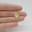 Cabochon Citrin 12x12x6mm C356