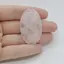 Cabochon Cuart Roz 42x26x7mm C2