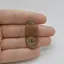 Cabochon Fluorit Galben 38x18x7mm C27