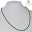 Colier amazonit Rusia discuri 4mm si argint 925
