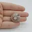 Cabochon Jasp Coffee 25x22x7mm C38