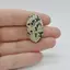 Cabochon Jasp Dalmatian 31x19x6mm C88