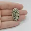 Cabochon Jasp Dalmatian 32x19x6mm C107