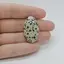 Cabochon Jasp Dalmatian 33x19x7mm C11