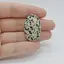 Cabochon Jasp Dalmatian 33x20x6mm C54