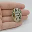 Cabochon Jasp Dalmatian 34x25x5mm C115