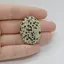 Cabochon Jasp Dalmatian 34x25x6mm C122