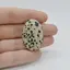 Cabochon Jasp Dalmatian 35x23x6mm C48