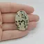 Cabochon Jasp Dalmatian 36x24x7mm C114