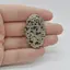 Cabochon Jasp Dalmatian 38x23x7mm C82