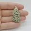Cabochon Jasp Dalmatian 40x21x6mm C44