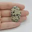 Cabochon Jasp Dalmatian 38x24x6mm C130