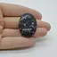 Cabochon Obsidian Fulg de nea 36x25x7mm C19