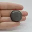 Cabochon Obsidian Silver 29x29x7mm C20
