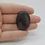 Cabochon Obsidian Silver 35x25x5mm C29