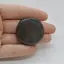 Cabochon Obsidian Silver 35x35x7mm C35