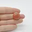 Cabochon Piatra lunii piersica 20x20x9mm C106