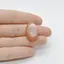 Cabochon Piatra lunii piersica 24x16x8mm C7