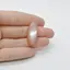 Cabochon Piatra lunii piersica 31x14x8mm C59