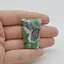 Cabochon Rubin in fucsit 36x25x7mm C38