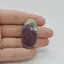 Cabochon Rubin in zoisit 38x21x5mm C20