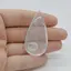 Cabochon Selenit 49x24x8mm C19