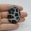 Cabochon Septaria Negru 47x32x5mm C28