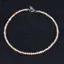 Bratara perle de cultura roz 3mm